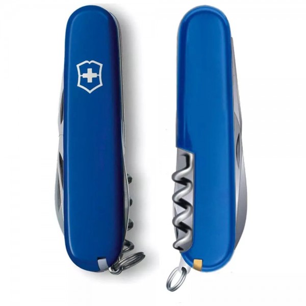 Складаний ніж Victorinox Camper 91 мм, 13 функцій Синій (1.3613.2)