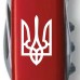 Складаний ніж Victorinox CAMPER UKRAINE Тризуб білий 1.3613_T0010u