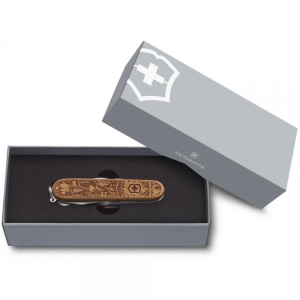Складаний ніж Victorinox CLIMBER WOOD Swiss Spirit SE (Lim.Ed. 12000) 1.3701.63L21