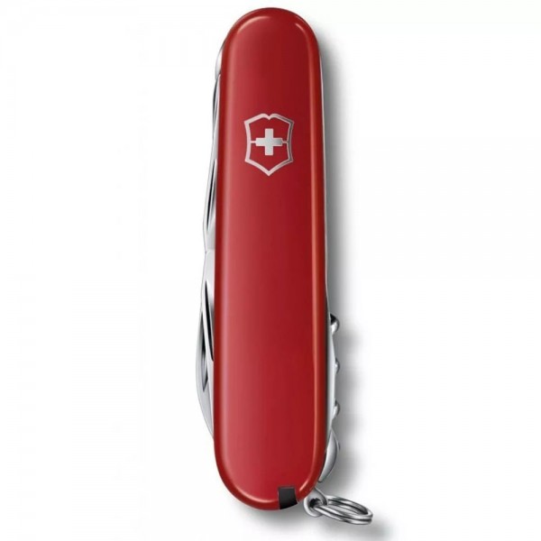 Складаний ніж 91 мм Victorinox Climber Ukraine 14 функцій червоно-чорний (1.3703.1.3)