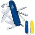 Складаний ніж Victorinox Climber Ukraine Синьо-жовтий (1.3703.2.8)