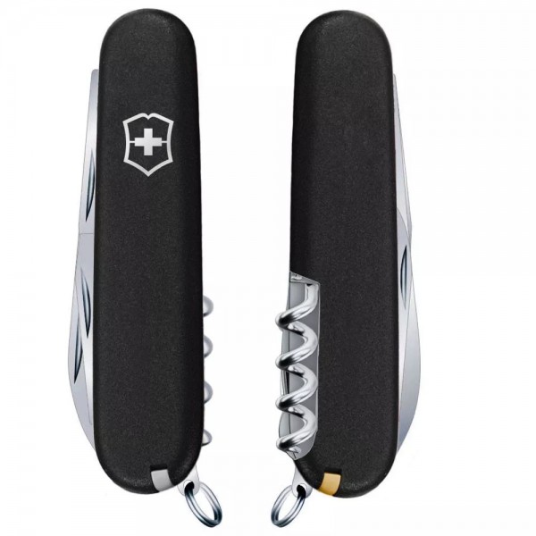 Складаний ніж Victorinox Climber Mat Чорний матовий лак (1.3703.3_M0007p)