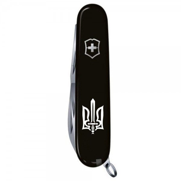 Складаний ніж Victorinox CLIMBER UKRAINE Тризуб ОУН біл. 1.3703.3_T0300u