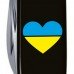 Складання ніж Victorinox CLIMBER UKRAINE Серце синє-жовте 1.3703.3_T1090u