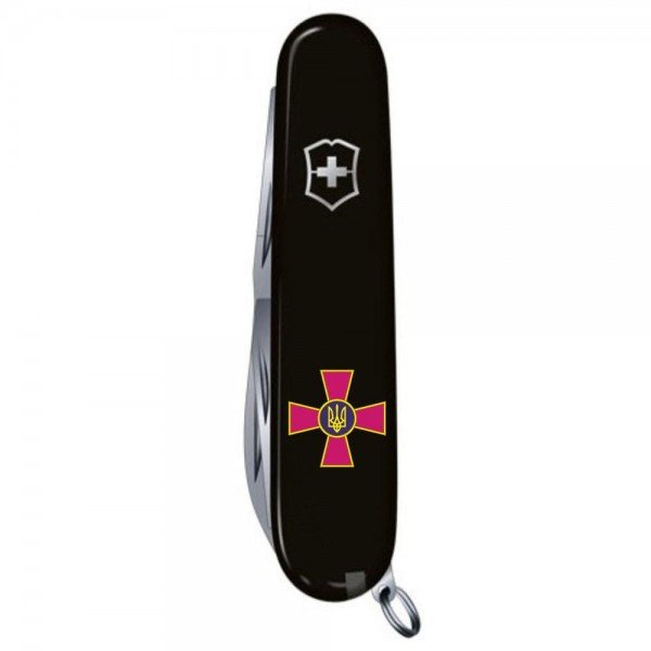 Складаний ніж Victorinox CLIMBER ARMY Емблема ЗСУ 1.3703.3_W0010u
