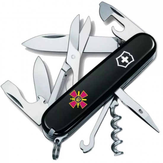 Складаний ніж Victorinox Climber Army Емблема СВ ЗСУ 91 мм (1.3703.3_W0020u)