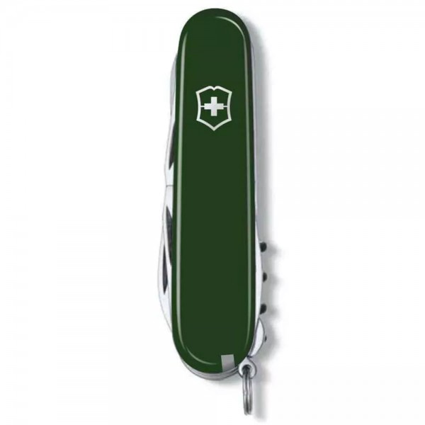 Складаний ніж Victorinox Climber 91 мм, 14 функцій Зелений (1.3703.4)