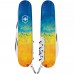 Складаний ніж Victorinox Climber Ukraine 91 мм 15 функцій Жовто-синій (1.3703.7_T3100pw)