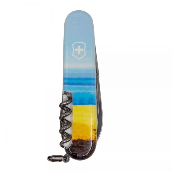 Складаний ніж Victorinox Climber Army 91 мм 14 функцій Марка російський військовий корабель … Все (1.3703.7_T3120h)