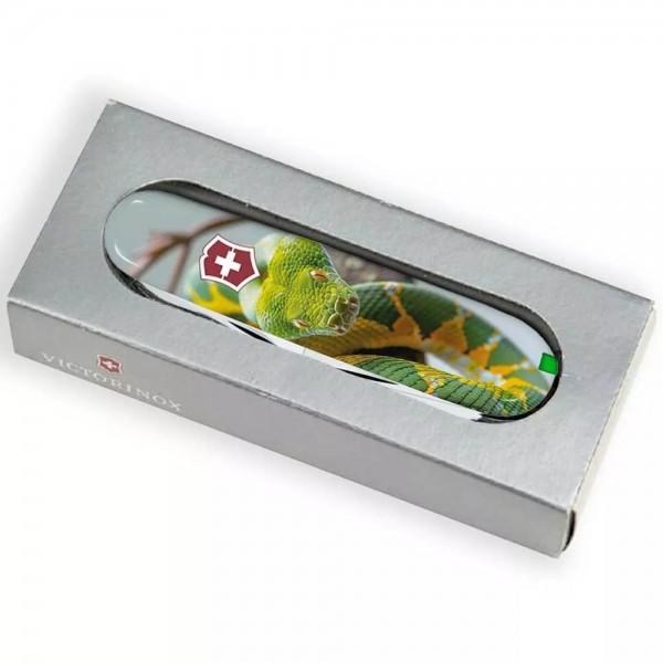 Складаний ніж 91 мм Victorinox Climber Zodiac 14функцій Зелена змія 1.3703.7_Z4270pk