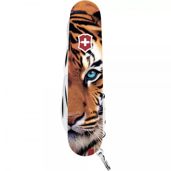 Складаний ніж Victorinox Climber Animal 91 мм 15 функцій Тигр (1.3703_F1030pw)