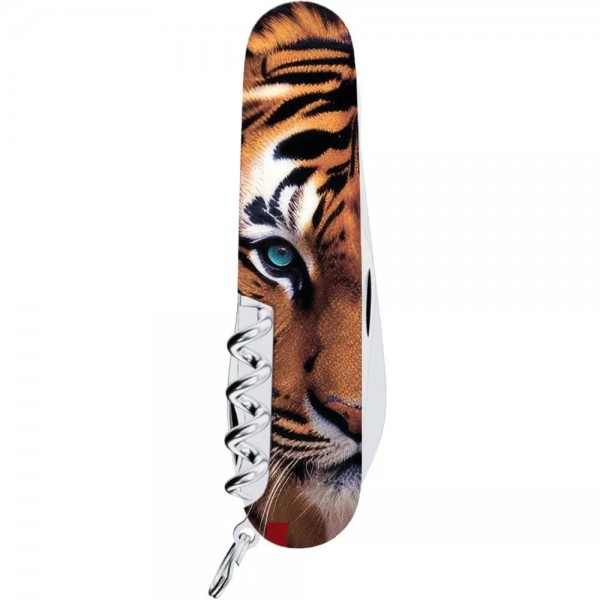 Складаний ніж Victorinox Climber Animal 91 мм 15 функцій Тигр (1.3703_F1030pw)
