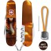 Складаний ніж 91 мм Victorinox Climber Zodiac 14функцій червоний Полум'яна кобра (1.3703_Z4250pk)