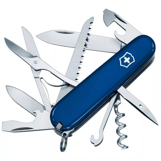 Складаний ніж Victorinox Huntsman 91 мм, 15 функцій Синій (1.3713.2)