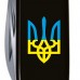 Складаний ніж Victorinox HUNTSMAN UKRAINE Тризуб синє-жовт 1.3713.3_T0016u