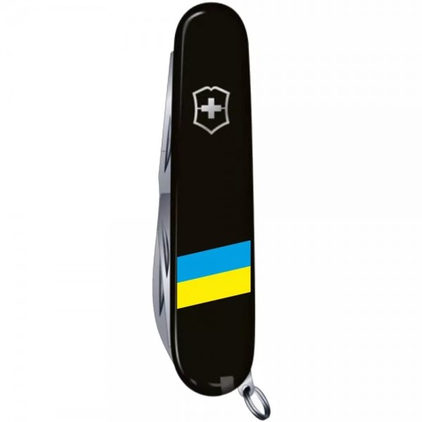 Складаний ніж Victorinox Huntsman Ukraine 91 мм Прапор України (1.3713.3_T1100u)