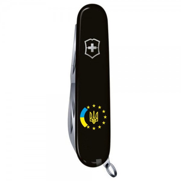 Складаний ніж Victorinox HUNTSMAN UKRAINE Україна ЄС 1.3713.3_T1130u