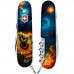 Складаний ніж Victorinox Huntsman Ukraine 91 мм 16 функцій Зоряний метелик (1.3713.3_T3240pw)