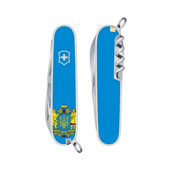 Складаний ніж Victorinox Huntsman UKRAINE 1.3713.7R6