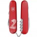 Складаний ніж 91мм Victorinox Huntsman Zodiac 15функцій, 4 шари, червоний, Могутня кобра (1.3713_Z4340u)