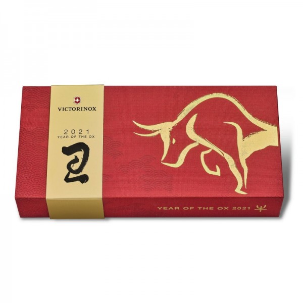 Складаний ніж Victorinox HUNTSMAN Year of the Ox 1.3714.E10