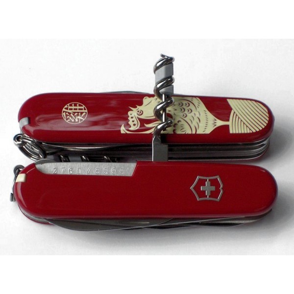 Складаний ніж Victorinox Huntsman Year of the Rooster 1.3714.E6