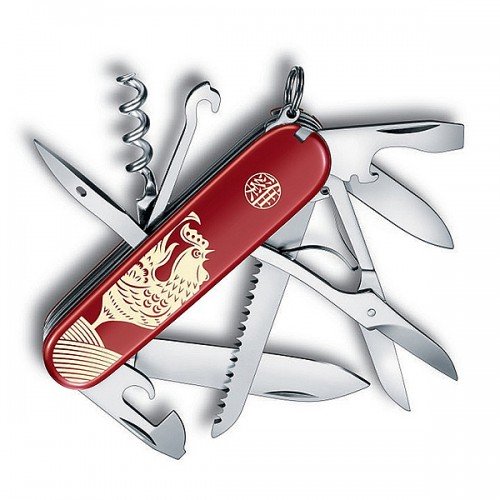 Складаний ніж Victorinox Huntsman Year of the Rooster 1.3714.E6