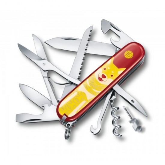 Складаний ніж Victorinox Huntsman Year of the Dog 1.3714.E7