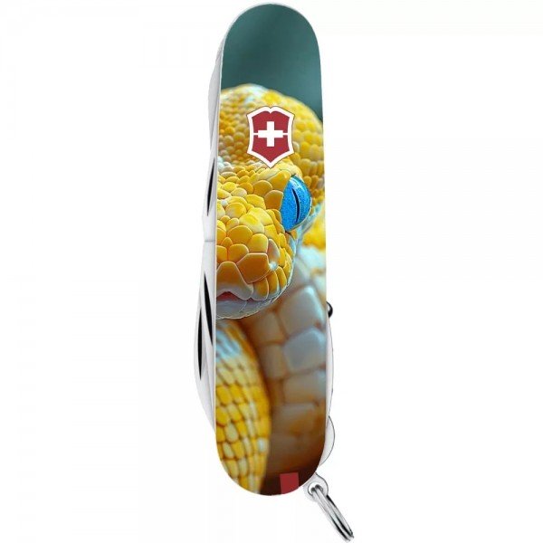 Складаний ніж Victorinox Mountaineer Animal 91 мм 19 функцій Змій (1.3743.7_F1050pw)