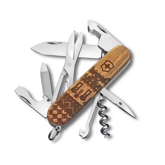Складаний лімітований ніж Victorinox Swiss Spirit Limited Edition 2023 Горіх (1.3901.63L23)
