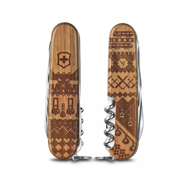 Складаний лімітований ніж Victorinox Swiss Spirit Limited Edition 2023 Горіх (1.3901.63L23)
