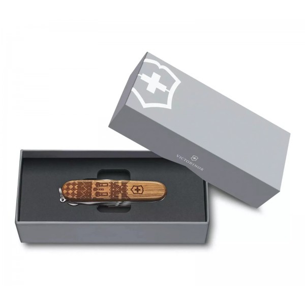 Складаний лімітований ніж Victorinox Swiss Spirit Limited Edition 2023 Горіх (1.3901.63L23)