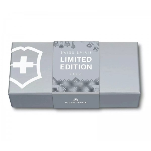 Складаний лімітований ніж Victorinox Swiss Spirit Limited Edition 2023 Горіх (1.3901.63L23)