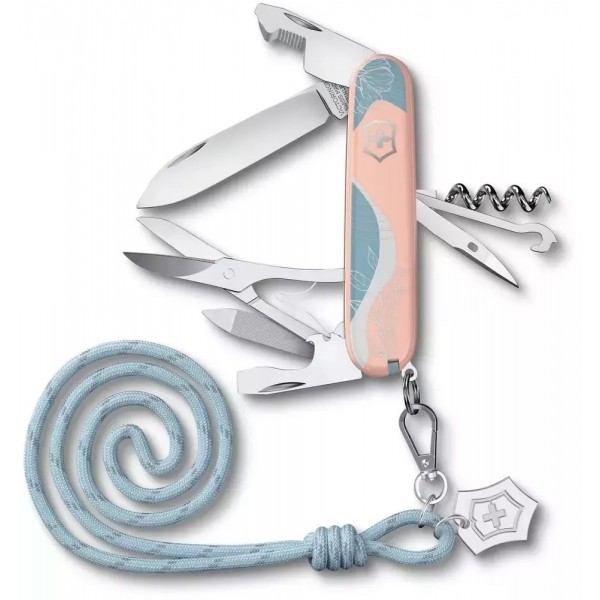 Складаний ніж 91 мм Victorinox Companion Paris Style, 16 функцій, рожевий (1.3909.E221)