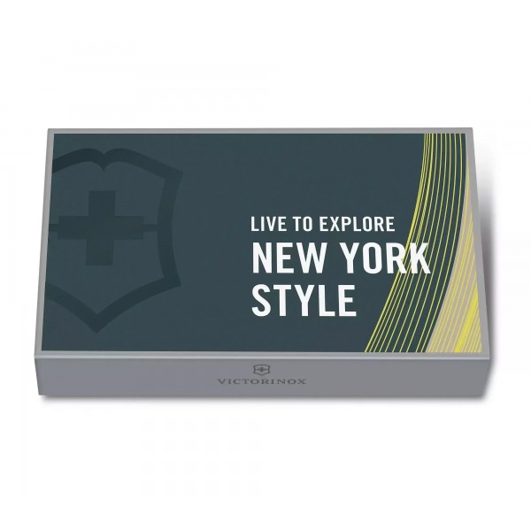 Складаний ніж 91 мм Victorinox Companion New York Style, 16 функцій, сірий (1.3909.E223)