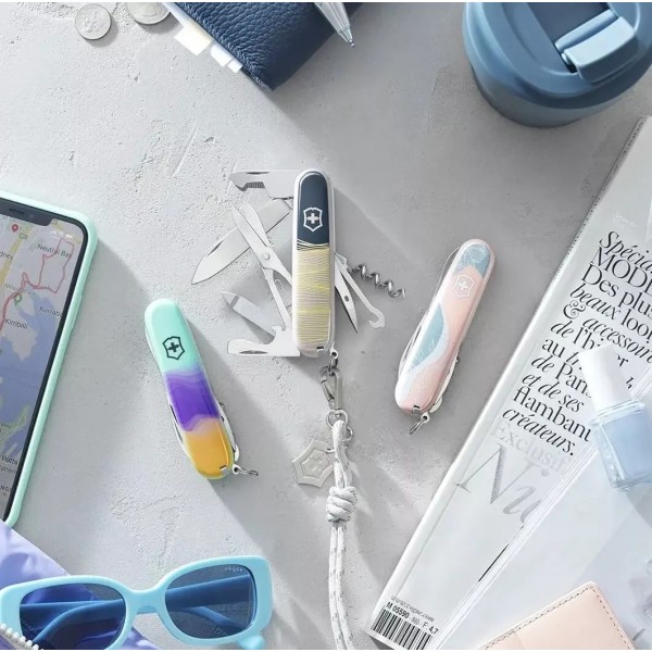 Складаний ніж 91 мм Victorinox Companion New York Style, 16 функцій, сірий (1.3909.E223)