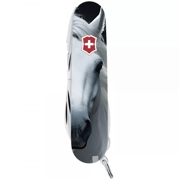 Складаний ніж Victorinox Super Tinker Animal 91 мм 15 функцій Кінь (1.4703.7_F1090pw)