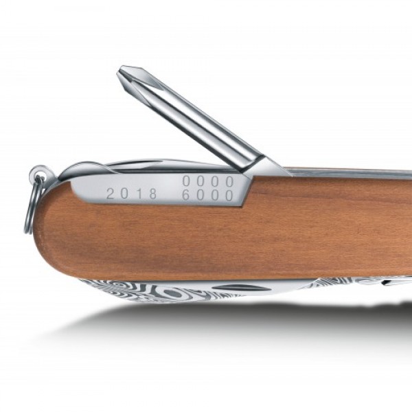 Складаний ніж Victorinox Deluxe Tinker Damast Limited Edition 1.4721.J18