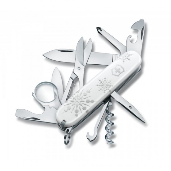 Складаний ніж Victorinox Explorer White Christmas 1.6703.77
