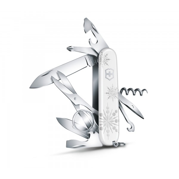 Складаний ніж Victorinox Explorer White Christmas 1.6703.77