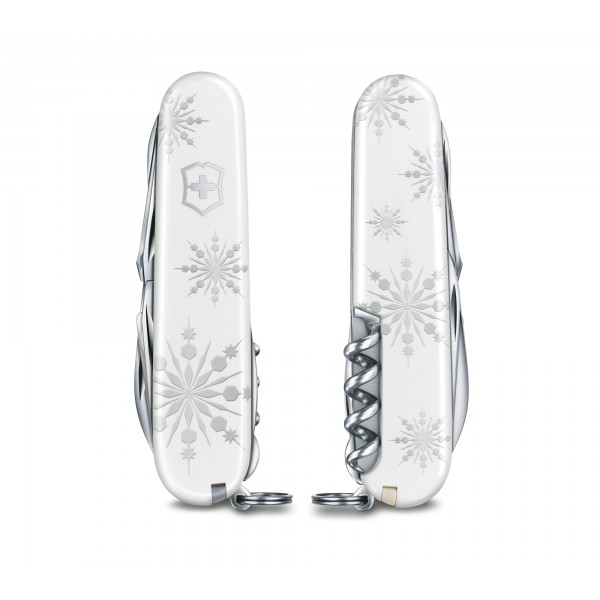 Складаний ніж Victorinox Explorer White Christmas 1.6703.77
