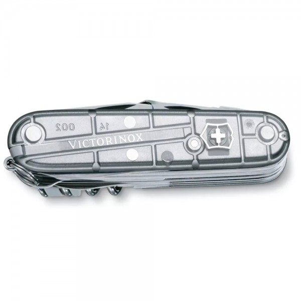Складаний ніж 91 мм Victorinox Swisschamp 31функції, 8 шарів, сріблястий напівпрозорий (1.6794.T7)