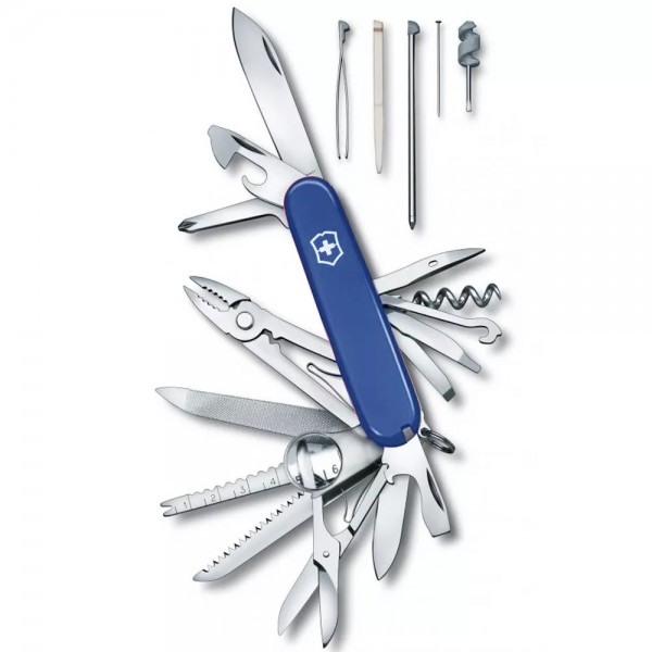 Складаний ніж Victorinox SWISSCHAMP 91 мм 33 функції Синій (1.6795.2)