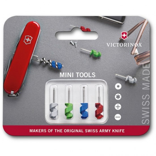 Набір Victorinox Mini Tool із 4 міні викруток (блістер) 2.1201.4