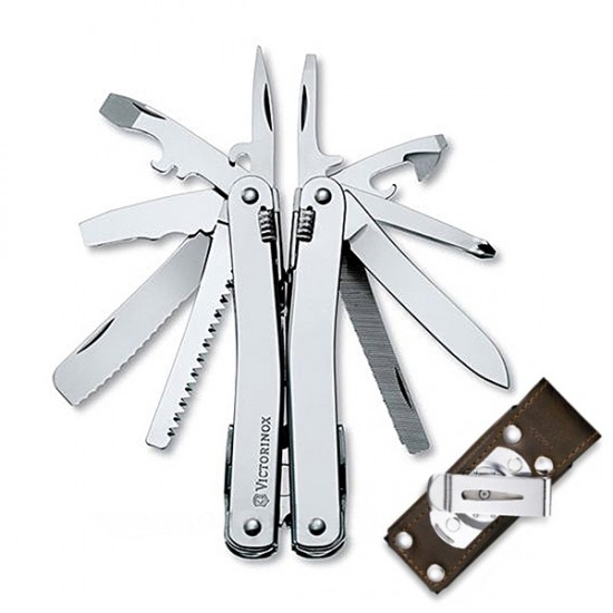 Мультитул Victorinox SwissTool Spirit 3.0223.L1 з поворотною кліпсою