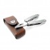 Мультитул Victorinox Swisstool Spirit 3.0227.L1 у шкіряному чохлі з поворотною кліпсою