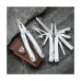 Мультитул Victorinox Swisstool Spirit 3.0227.L1 у шкіряному чохлі з поворотною кліпсою
