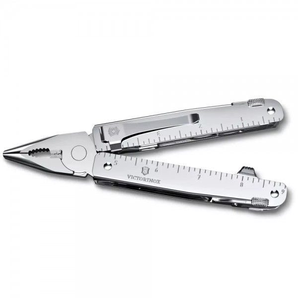 Мультитул 115 мм Victorinox Swisstool MX Clip 25 функцій у блістері (3.0327.MKB1)