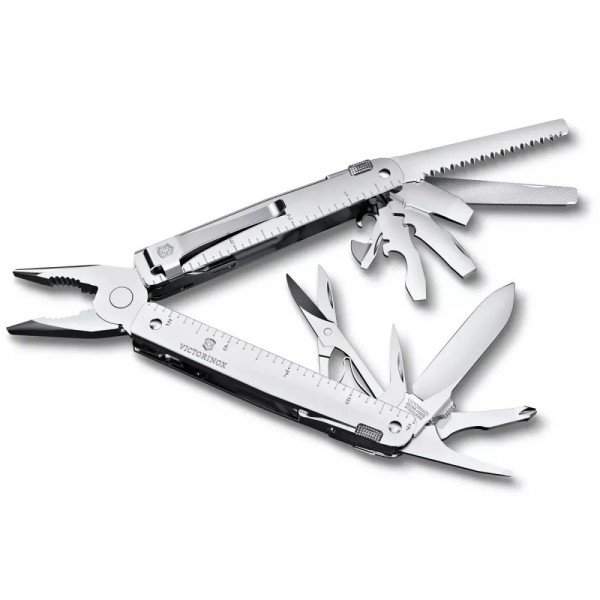 Мультитул 115 мм Victorinox Swisstool MX Clip 25 функцій у блістері (3.0327.MKB1)