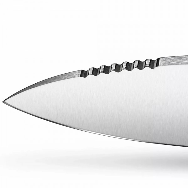 Ніж 23,3 см Victorinox Venture з зеленою рукояттю та пластиковими ножнами (3.0902.4)